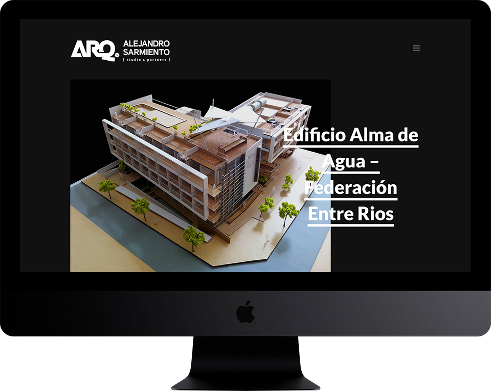 ARQ. Alejandro Sarmiento — señalética y cartelería