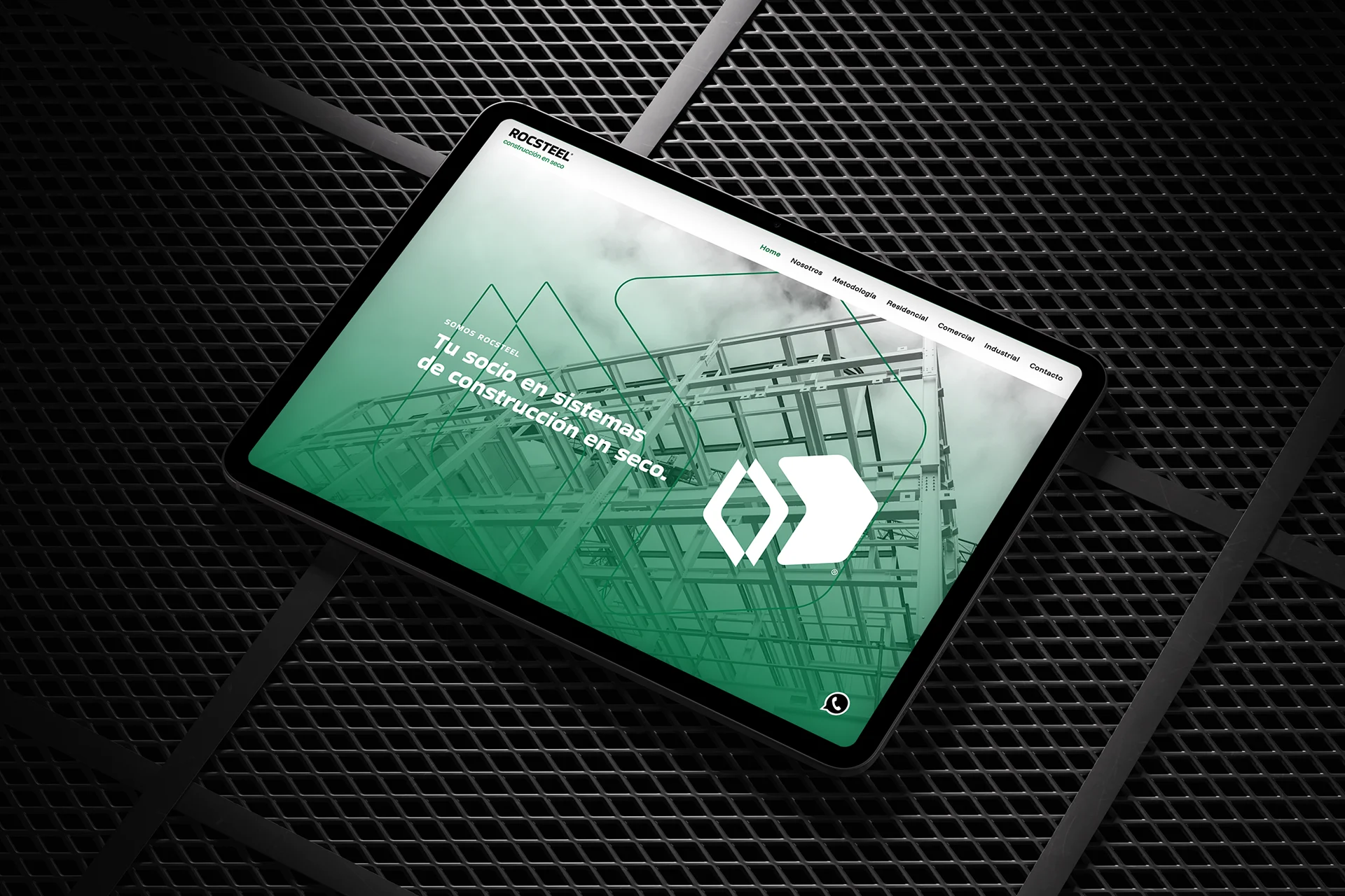 ROCSTEEL — sistema de identidad visual