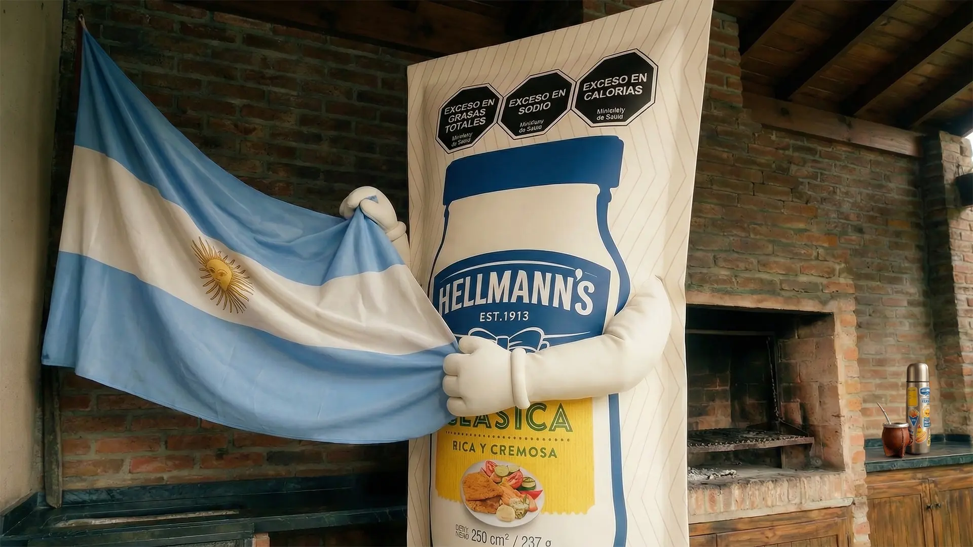 Trabajo / Colaboración de Yai Salinas para Hellmanns Argentina